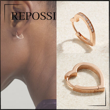 ハート ピアス ゴールド（金色）系 REPOSSI(レポシ) - ブランド通販のBUYMA