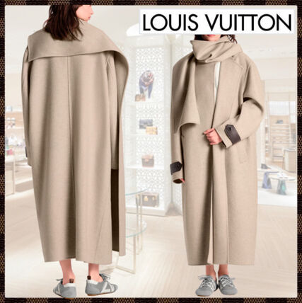 ホワイト（白）系 S Louis Vuitton(ルイヴィトン) コート(レディース