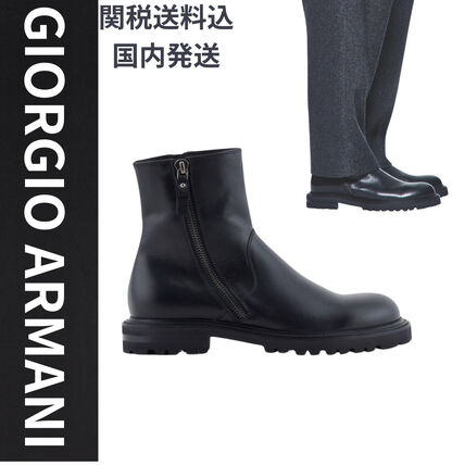 GIORGIO ARMANI(ジョルジオアルマーニ) ブーツ(メンズ) - ブランド通販