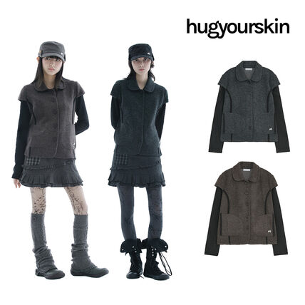 韓国 hug your skin(ハグユアスキン) コート(レディース) - ブランド