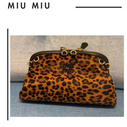 レオパード（ヒョウ柄） MiuMiu(ミュウミュウ) ショルダーバッグ
