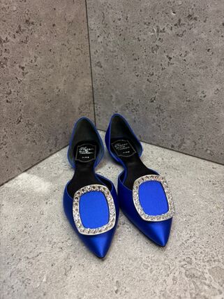ブルー（青）系 Roger Vivier(ロジェ・ヴィヴィエ) フラットシューズ