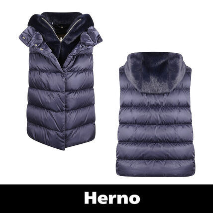 ヘルノ⭐️ブラウン‼️ダブルベスト⭐️破格‼️42 HERNO(ヘルノ