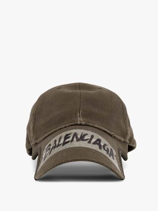 グリーン（緑）系 ヨーロッパ BALENCIAGA(バレンシアガ) キャップ