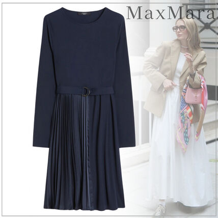 ネイビー（紺）系 Max Mara(マックスマーラ) ワンピース(レディース