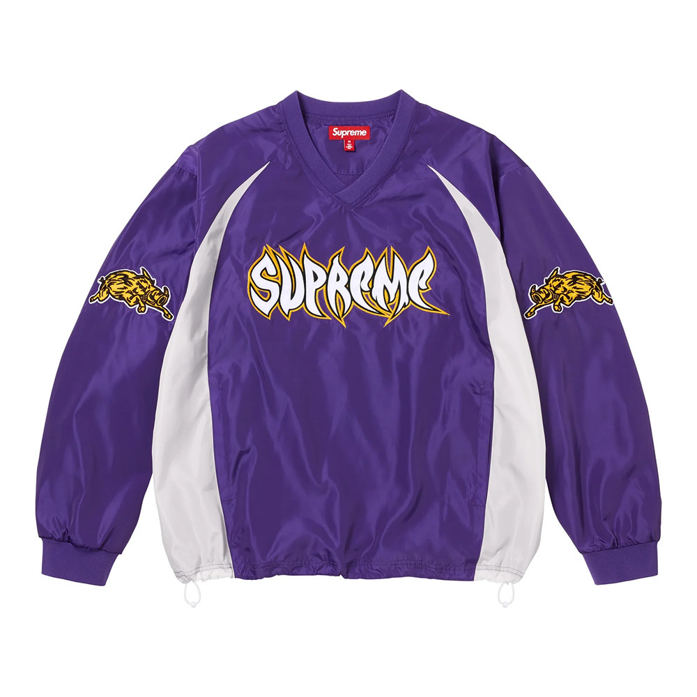 Supreme】Warthog Warm Up Pullover Purple 25AW (Supreme/トップス