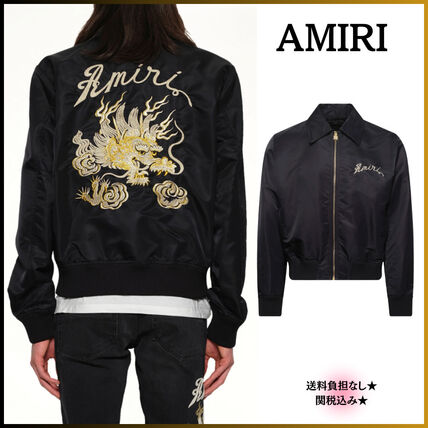 ボンバージャケット AMIRI(アミリ) アウター・ジャケット(メンズ