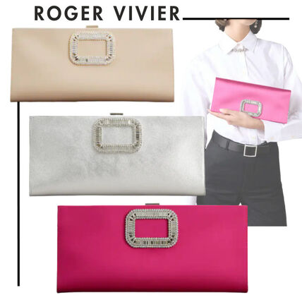 ピンク系 Roger Vivier(ロジェ・ヴィヴィエ) クラッチバッグ