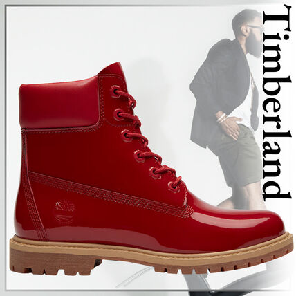 レッド（赤）系 Timberland(ティンバーランド) ブーツ(メンズ