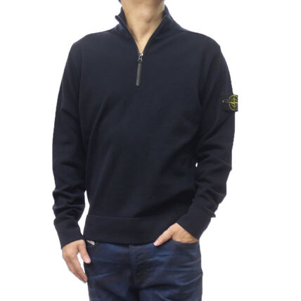 SI24FW117】STONE ISLAND ハーフジップ セーター 521A1 (STONE ISLAND