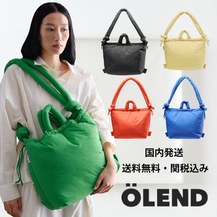 イエロー（黄色）系 Olend(オーレンド) ショルダーバッグ(メンズ