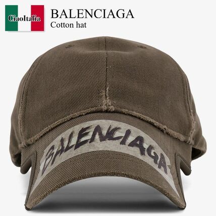 グリーン（緑）系 ヨーロッパ BALENCIAGA(バレンシアガ) キャップ