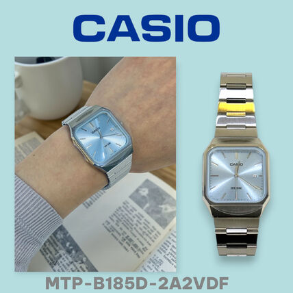 ☆CASIO☆ MTP-B185D-2A2VDF ICE BLUE (CASIO/アナログ腕時計) MTP