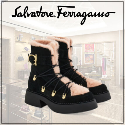 FERRAGAMO(フェラガモ) ショートブーツ・ブーティ(レディース