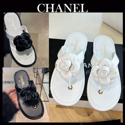 カメリア CHANEL(シャネル) サンダル・ミュール(レディース