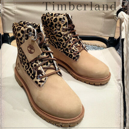 レオパード（ヒョウ柄） Timberland 6 INCH BOOTS(ティンバーランド