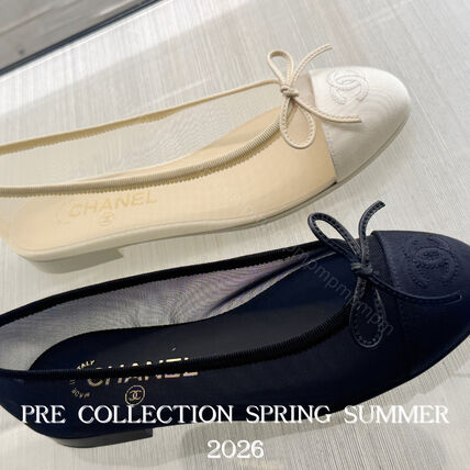 メッシュ 24cm CHANEL(シャネル) バレエシューズ(レディース