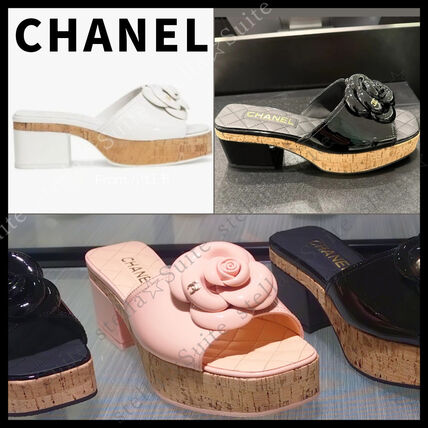 カメリア CHANEL(シャネル) サンダル・ミュール(レディース