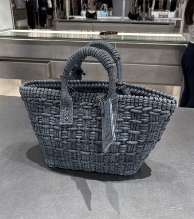 デニム BALENCIAGA(バレンシアガ) かごバッグ(レディース) - ブランド