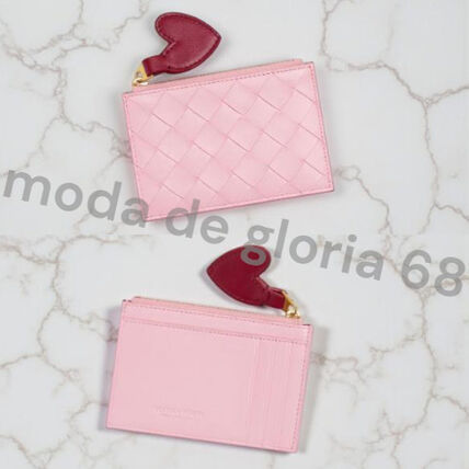 ピンク系 BOTTEGA VENETA(ボッテガヴェネタ) カードケース・名刺入れ