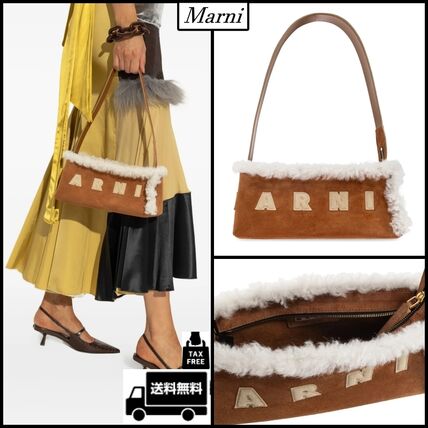 スエード MARNI(マルニ) バッグ・カバン(レディース) - ブランド通販の