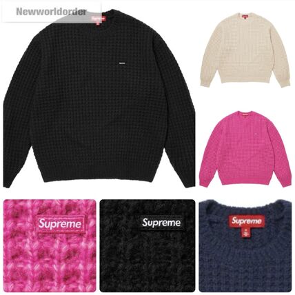 ブラック（黒）系 M Supreme(シュプリーム) ニット・セーター(メンズ