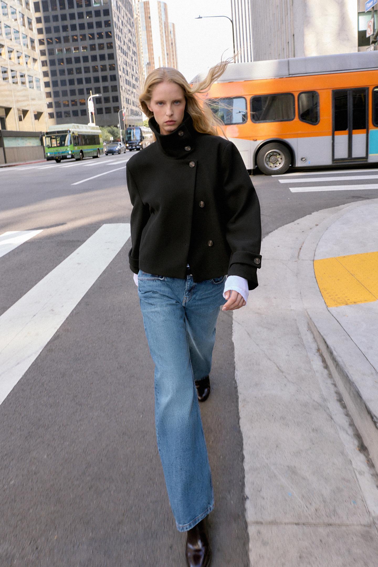 ZARA ハイネックショートコート (ZARA/ジャケット) 2078/780/800【BUYMA】