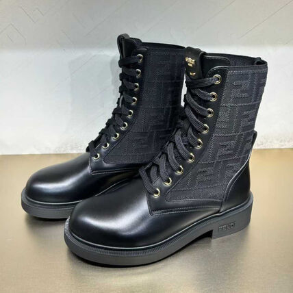 レザー（本革） 22cm FENDI(フェンディ) ブーツ(レディース