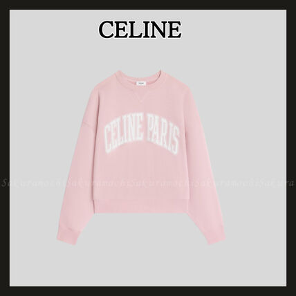 ピンク CELINE(セリーヌ) スウェット・トレーナー(レディース) - 海外