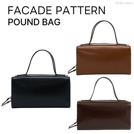 韓国 FACADE PATTERN(ファサードパターン) ハンドバッグ(レディース