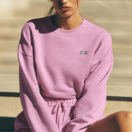 オーバーサイズ ALO Yoga(アロー) スウェット・トレーナー(レディース