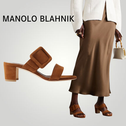 オープントゥ Manolo Blahnik(マノロブラニク) 靴・シューズ