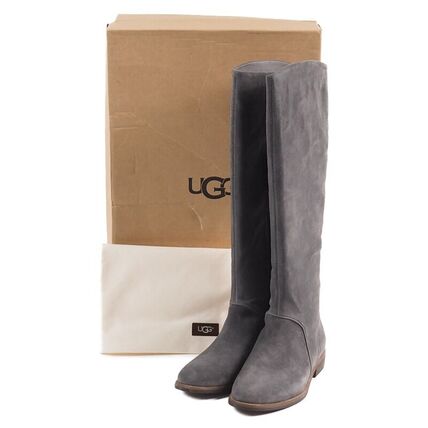 グレー（灰色）系 UGG(アグ) ロングブーツ(レディース) - ブランド通販