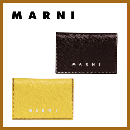 イエロー（黄色）系 MARNI(マルニ) カードケース・名刺入れ(レディース