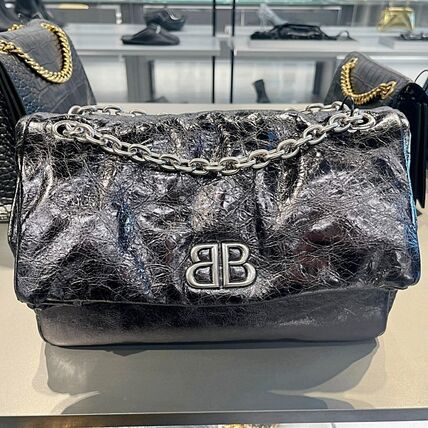 グレー（灰色）系 BALENCIAGA(バレンシアガ) ショルダーバッグ