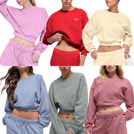 ピンク系 ALO Yoga(アロー) スウェット・トレーナー(レディース