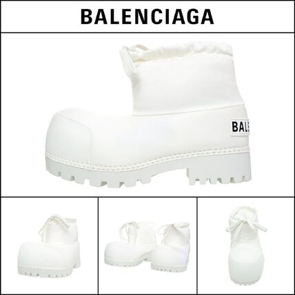 ホワイト（白）系 BALENCIAGA(バレンシアガ) ショートブーツ・ブーティ