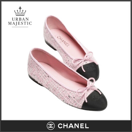 ピンク系 CHANEL(シャネル) バレエシューズ(レディース) - ブランド