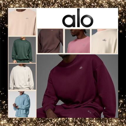 ブラウン（茶色）系 L ALO Yoga(アロー) スウェット・トレーナー