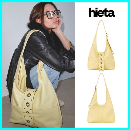 Yellow 韓国 Hieta(ヒエタ) バッグ・カバン(レディース) - ブランド