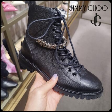 Jimmy Choo(ジミーチュウ) ショートブーツ・ブーティ(レディース