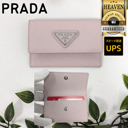 ピンク系 PRADA(プラダ) カードケース・名刺入れ(レディース