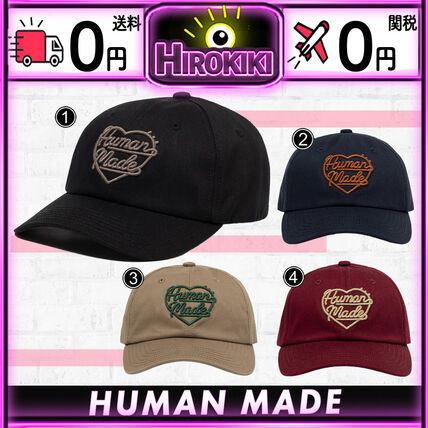 レッド（赤）系 HUMAN MADE(ヒューマンメイド) キャップ(メンズ