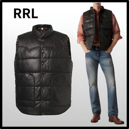 RRL(ダブルアールエル) ダウンベスト(メンズ) - ブランド通販のBUYMA