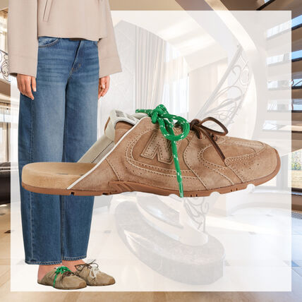 スエード MiuMiu(ミュウミュウ) サンダル・ミュール(レディース