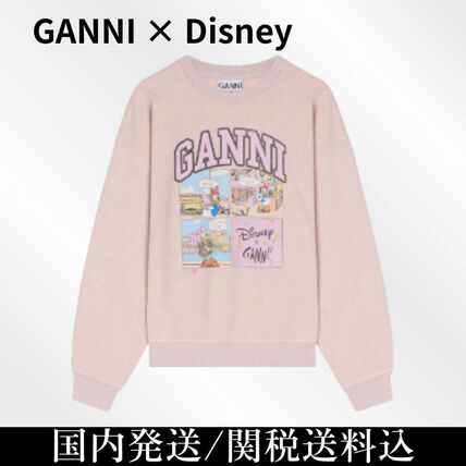 ピンク系 Ganni(ガニー) スウェット・トレーナー(レディース