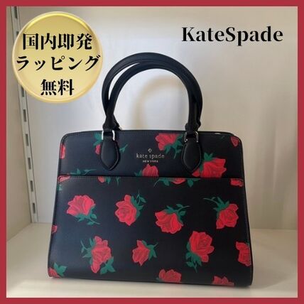 花柄 kate spade new york(ケイトスペード) ハンドバッグ(レディース