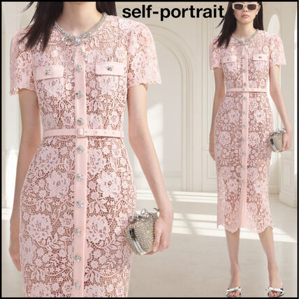 ピンク系 SELF PORTRAIT(セルフ・ポートレイト) ワンピース(レディース