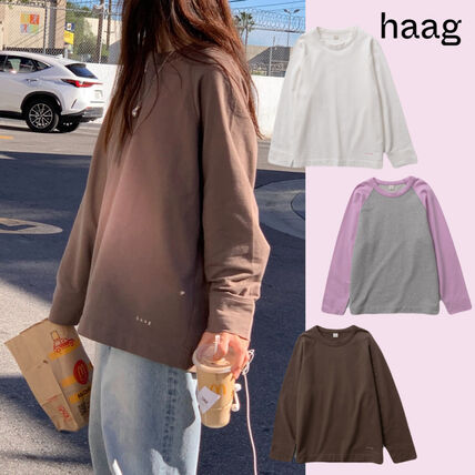 ブラウン（茶色）系 haag(ヘイグ) スウェット・トレーナー(レディース