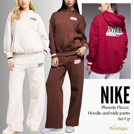 ブラウン（茶色）系 Nike(ナイキ) セットアップ(レディース